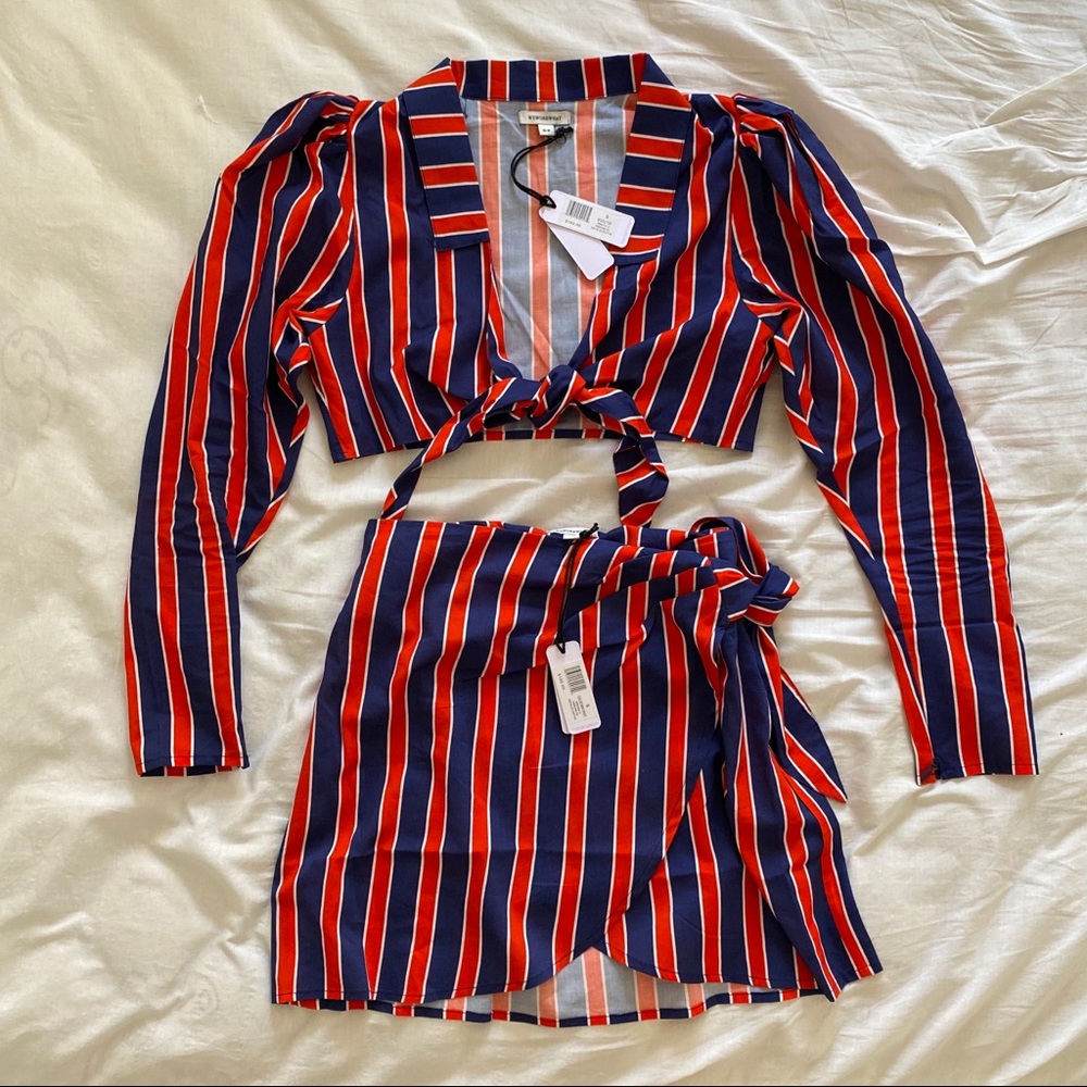 Weworewhat | matching top & skirt set - S